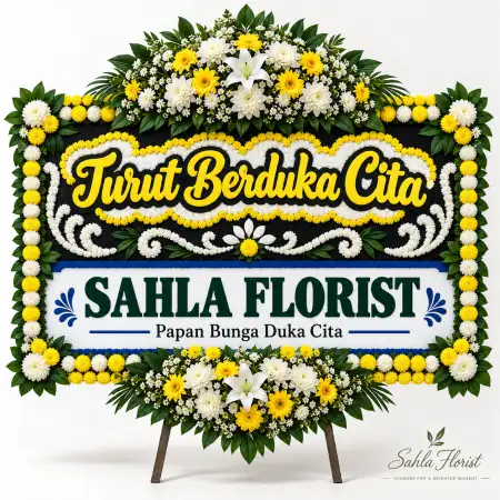 Papan Bunga Duka Lamongan